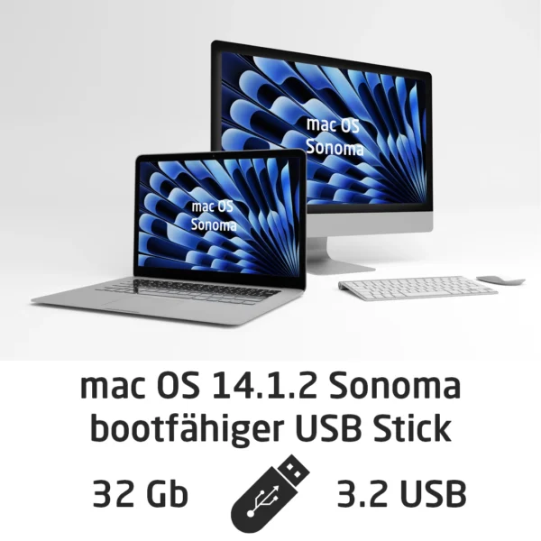 mac OS 14.1.2 Sonoma Bootstick