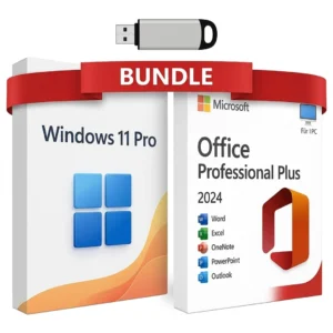 Windows 11 Pro mit Office 2024 Pro Plus bootable USB Bundle