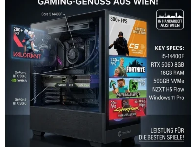 CT Gaming PC Wien – Gaming PC mit RTX 5060 kaufen