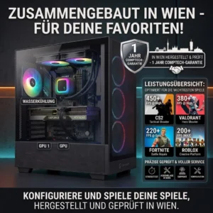 CT Gaming PC – Intel i5 + RTX 5060 | 1080p Gaming-Biest