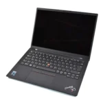 Lenovo ThinkPad X1 Carbon Gen 9 - geöffnet Schrägansicht