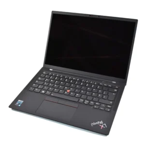 Lenovo ThinkPad X1 Carbon Gen 9 - geöffnet Schrägansicht