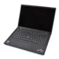 Lenovo ThinkPad X1 Carbon Gen 9 - geöffnet Schrägansicht