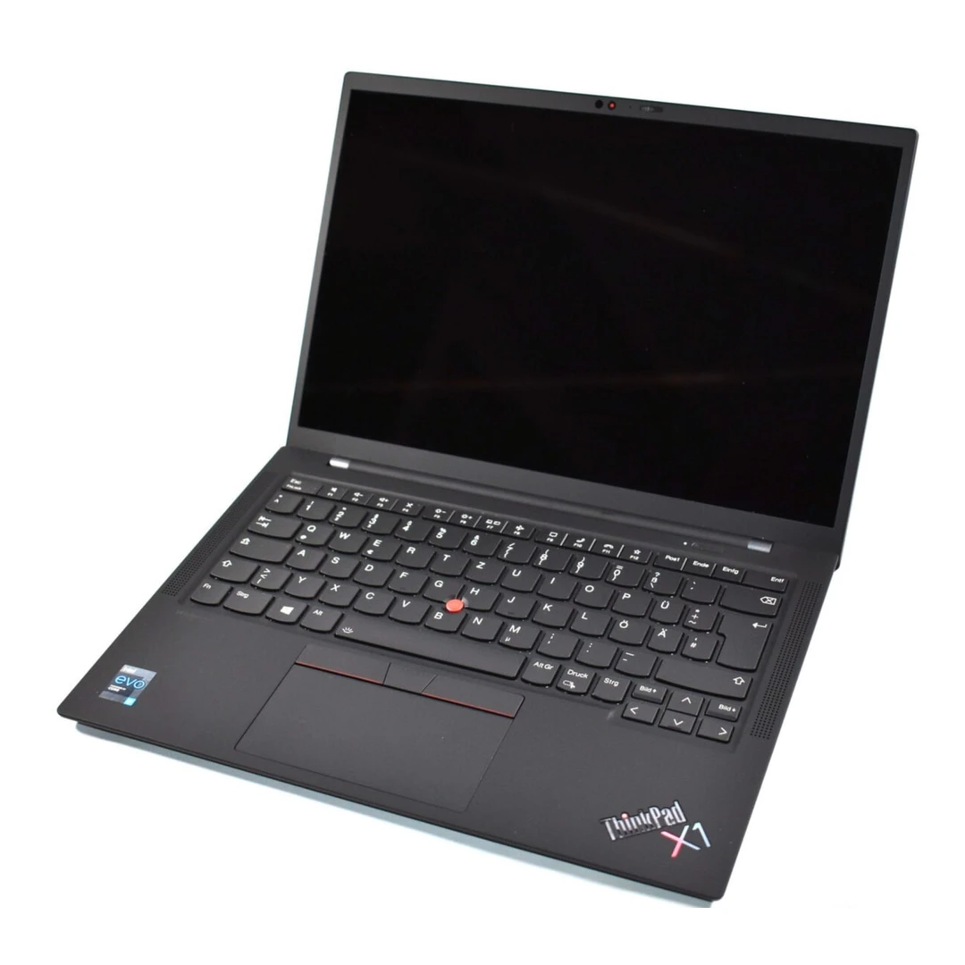 Lenovo ThinkPad X1 Carbon Gen 9 - geöffnet Schrägansicht