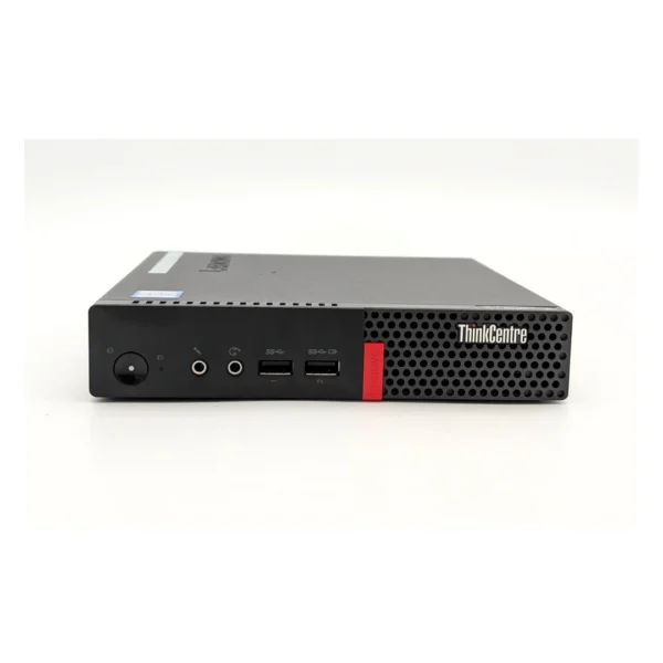 Lenovo ThinkCentre M910q Tiny – Front mit Anschlüssen